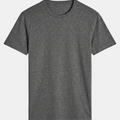 M001 Short Sleeve Classic Fit Cotton Tee - Gray