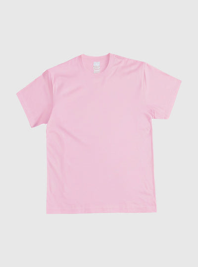 Pink - Women Box Cut Cotton Tee